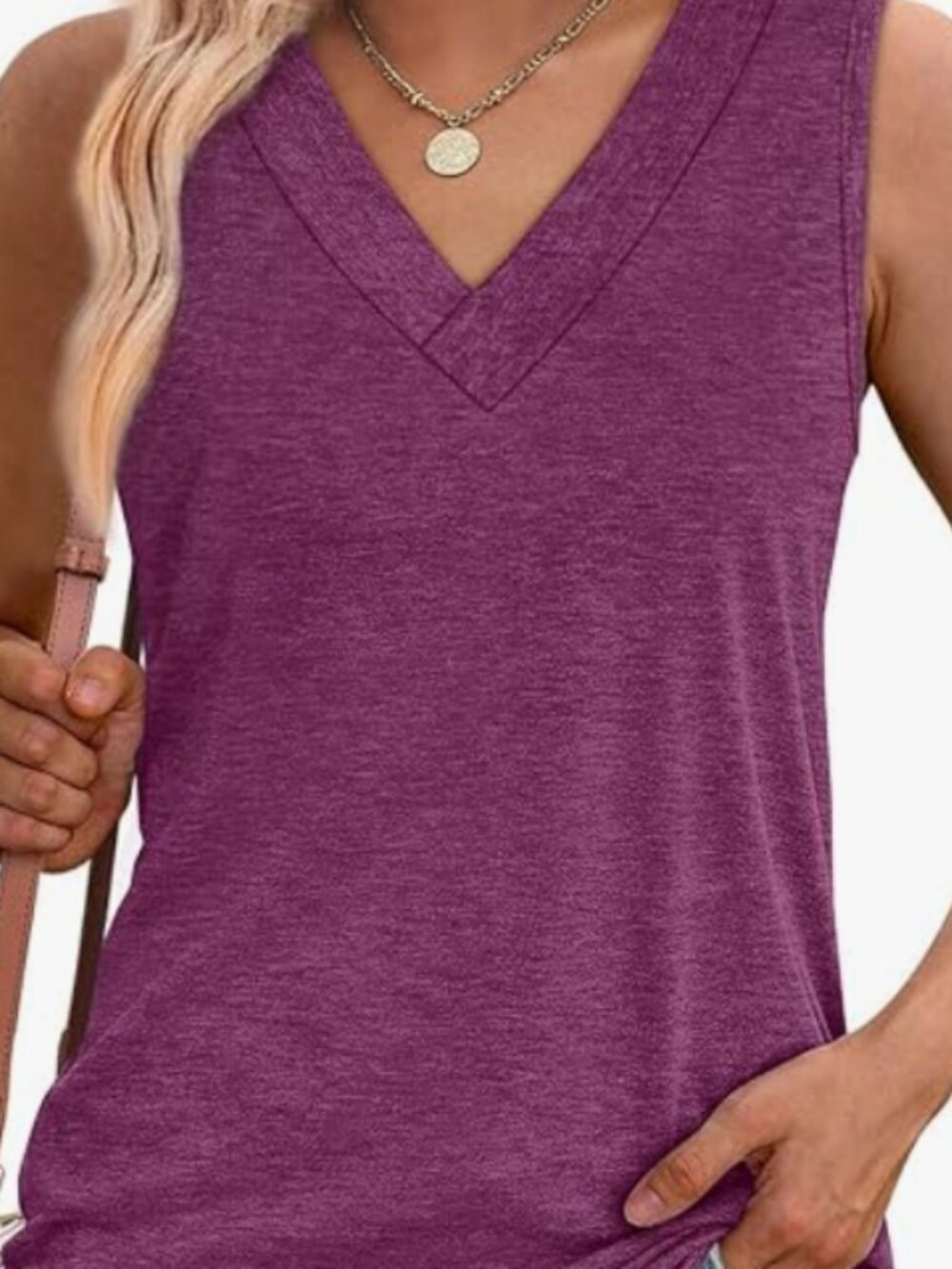 V Neck Tank Top